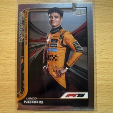 Pick Your Base Cards - 2025 Topps Chrome F1 (409 cards available)