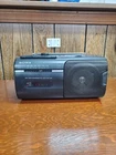 SONY CFM-10 Mini Boombox AM/FM Stereo Cassette Tape Player - Works - New Belts!