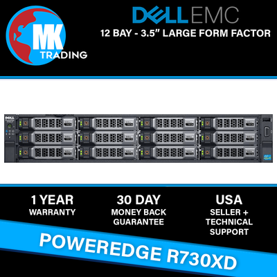 #ad #ad Dell PowerEdge R730XD 12B LFF 2U Server V1 Choose CPUs RAM Drives Wholesale $949.00