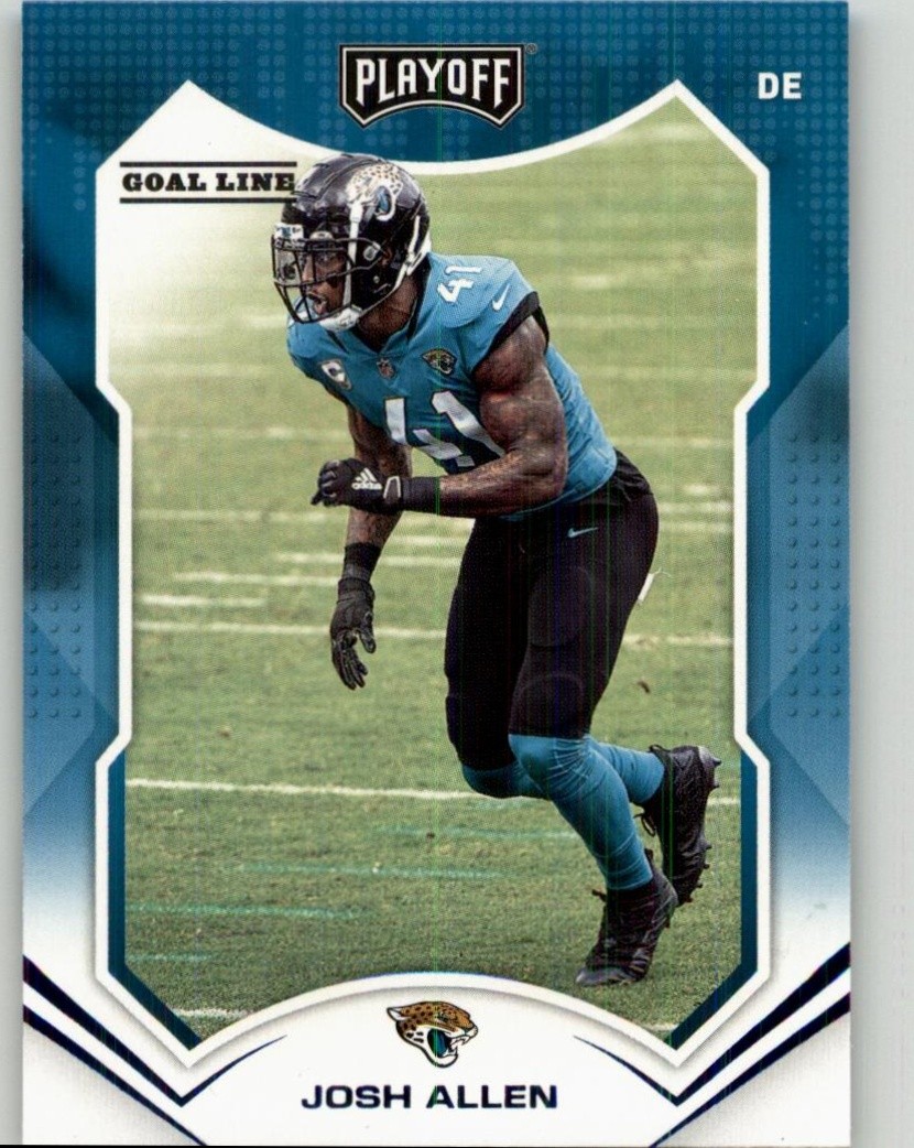 2021 Panini Playoff Josh Allen Goal Line #67 Jacksonville Jaguars