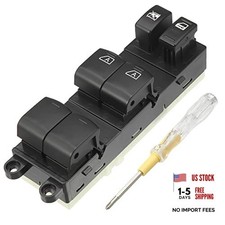 25401-ZT10A Car Master Power Window Switch Set Front Driver Side for Nissan