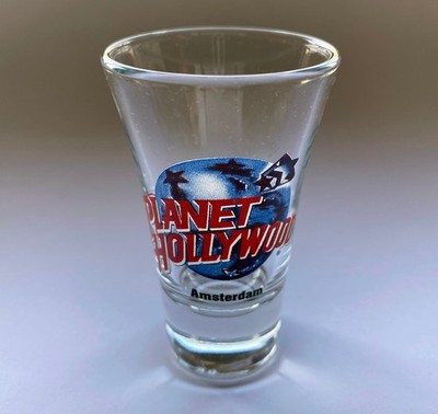 Planet Hollywood | AMSTERDAM | Shot Glass Schnapsglas Glas Shotglass