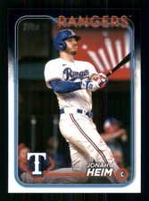 2024 Topps #235 Jonah Heim Texas Rangers 63477