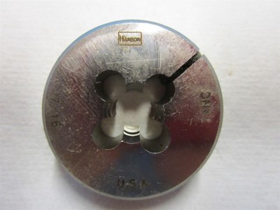 Hansen 7/16-14 UNC Thread Round Die 1-1/2'' Outside Diameter High Speed Steel