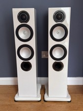 Monitor Audio RX6 Speakers High Gloss White Boxed
