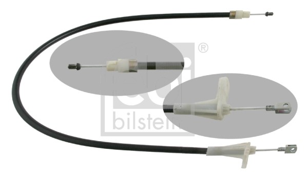 Hinten Links Febi Bilstein 22674 Seilzug, Feststellbremse FüR MERCEDES-BENZ-image