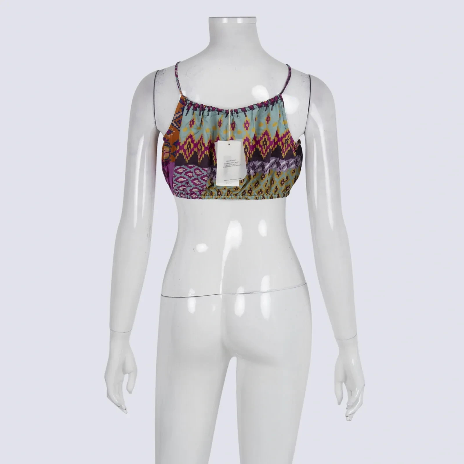 TIGERLILY Utopia Sierra Patchwork Print Cami Crop… - image 20