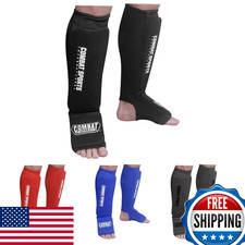 Sporty walki Wyściełane ochraniacze na golenie i podbicie, elastyczne, pochłaniające uderzenia ochraniacze na golenie