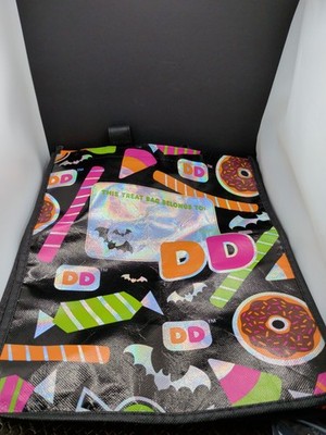  Dunkin Donuts Reusable HALLOWEEN Trick or Treat Bag Personalize 11x6x13