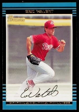 2002 Bowman #126 Eric Valent Philadelphia Phillies Baseball Card