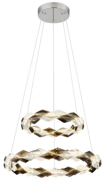Globo H2 Karilion HäNgeleuchte Metall Verchromt, Led, 50 W, 5700 Lm, 4000 K, HöH-image