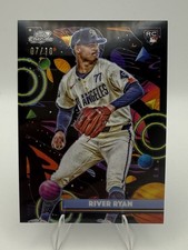 2025 Topps Cosmic Chrome River Ryan Rookie #191 Black Eclipse /10 RC
