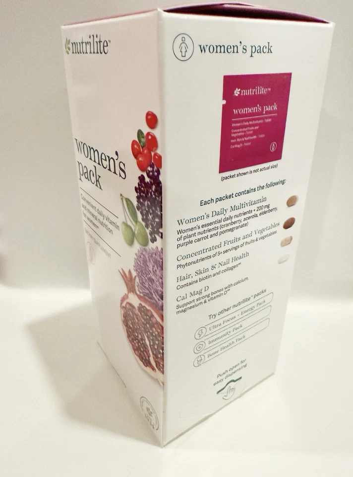 Amway Nutrilite Mujer Pack 30 Paquetes (1 Paquete al Día) Para la Salud en General Foto 2 de 3