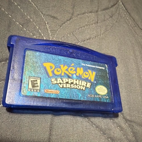 Pokemon Sapphire Version Nintendo Game Boy Advance Cartridge NTSC-U/C