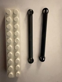LEGO Technic 32293 - 1x9 Steering Rod, Black , Link, EV3 (QTY 1)