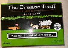 Pressman The Oregon Trail Card Game Ages 12+ 2-6 Players Complete 2017 2239A