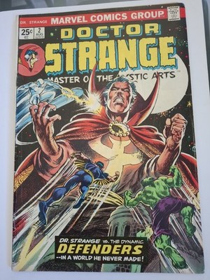 Doctor Strange #2 1974 Marvel Comics Master of the Mystic Arts gemini mailer