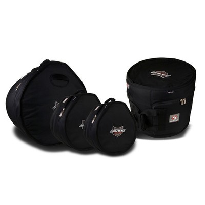 Ahead Armor Premium Drum Bag Set, Padded Nylon, 22x20 Bass Drum, 10x8 & 12x8