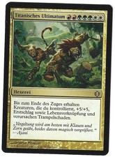 Titanic Ultimatum / Titanic - SHARDS of ALARA - German (Played) *Rare*