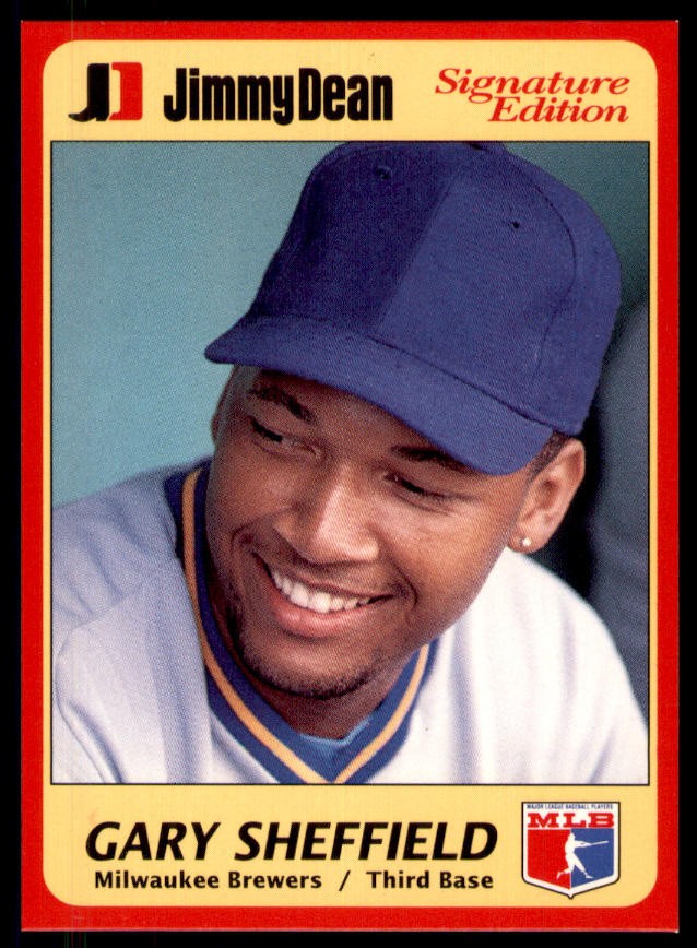 1991 Jimmy Dean Signature Edition #7 Gary Sheffield