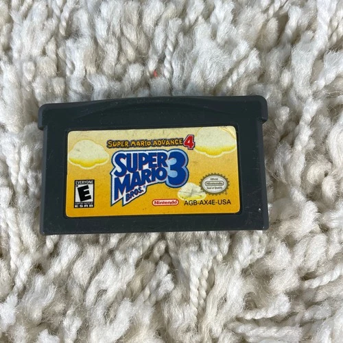 Super Mario Advance 4: Super Mario Bros. 3 (Nintendo Gameboy Advance, 2003) GBA