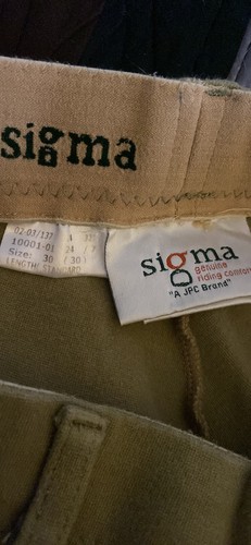 Sigma Riding breeches size 30 standard 