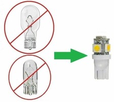 10-pack water resistant LED T10 bulb 12V AC/DC Landscape lighting warm White