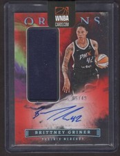 2023 BRITTNEY GRINER AUTOGRAPH JERSEY RUSSIAN PRISONER WNBA STAR LGBT MARIJUANA