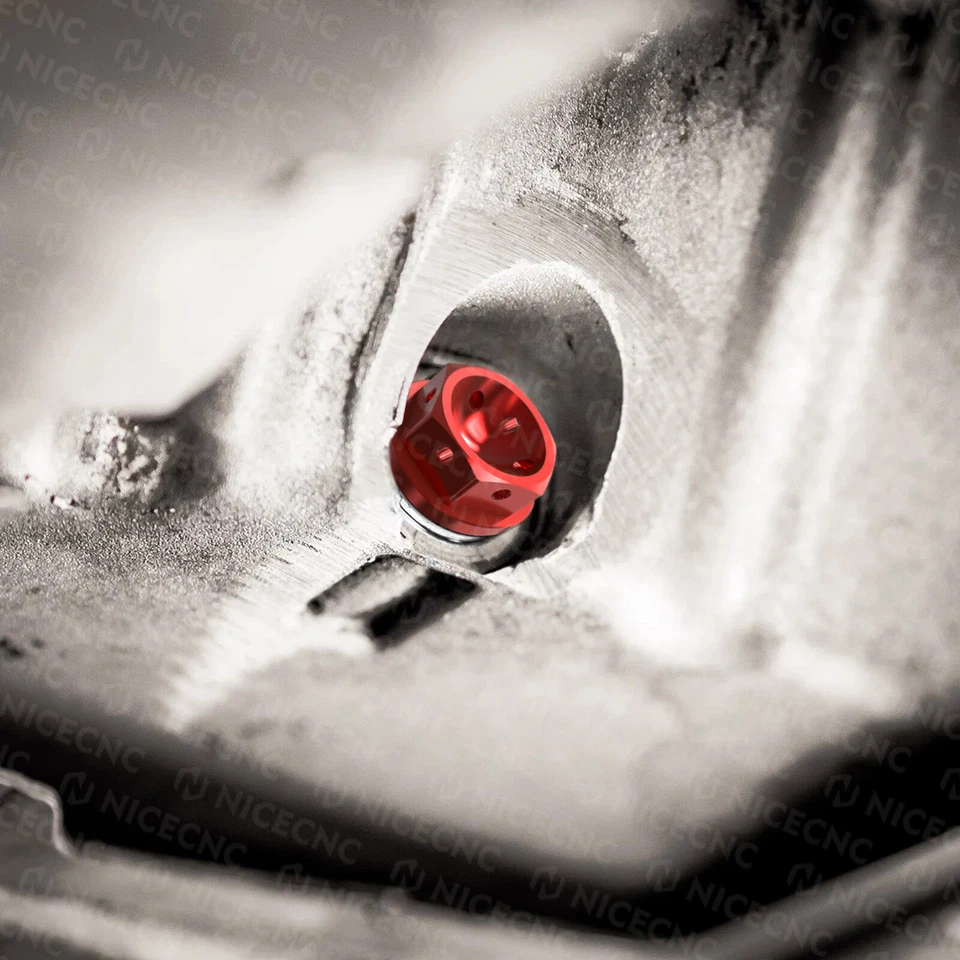 Tornillo de drenaje de aceite magnético de aluminio para BMW Serie 3 E36 E46 E90 325i 330i 328i Z - Imagen 2 de 4