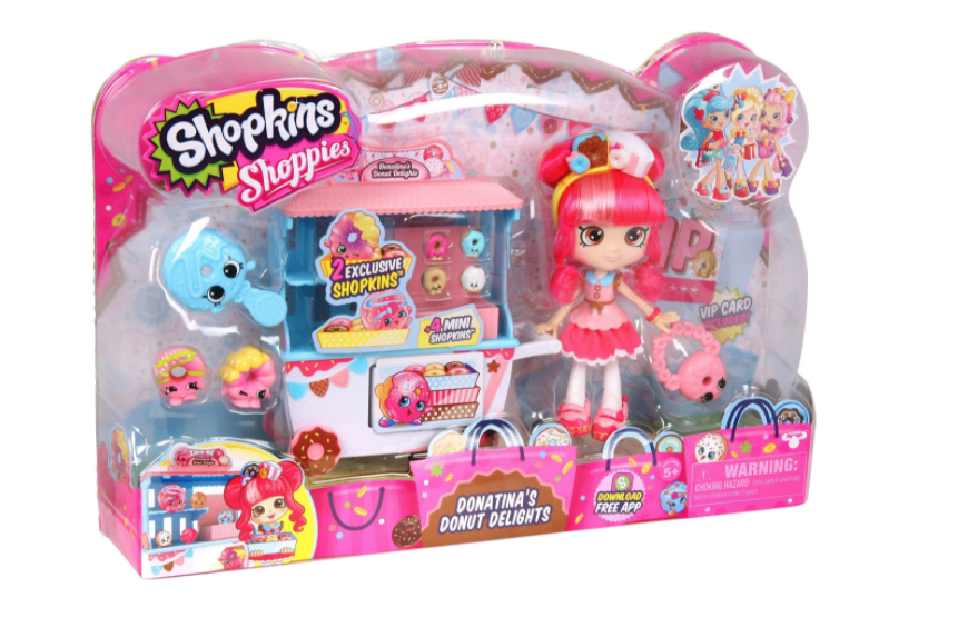 Shopkins Shoppies Donatina's Donut Delights Playset, Ages 4+