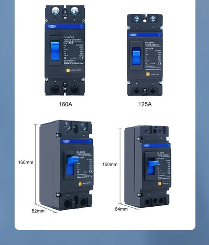 Estuche moldeado solar DC disyuntor MCCB protección contra sobrecarga interruptor protector - Imagen 18 de 19