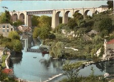 *12162 cpsm Parthenay - le Thouet et le Viaduc