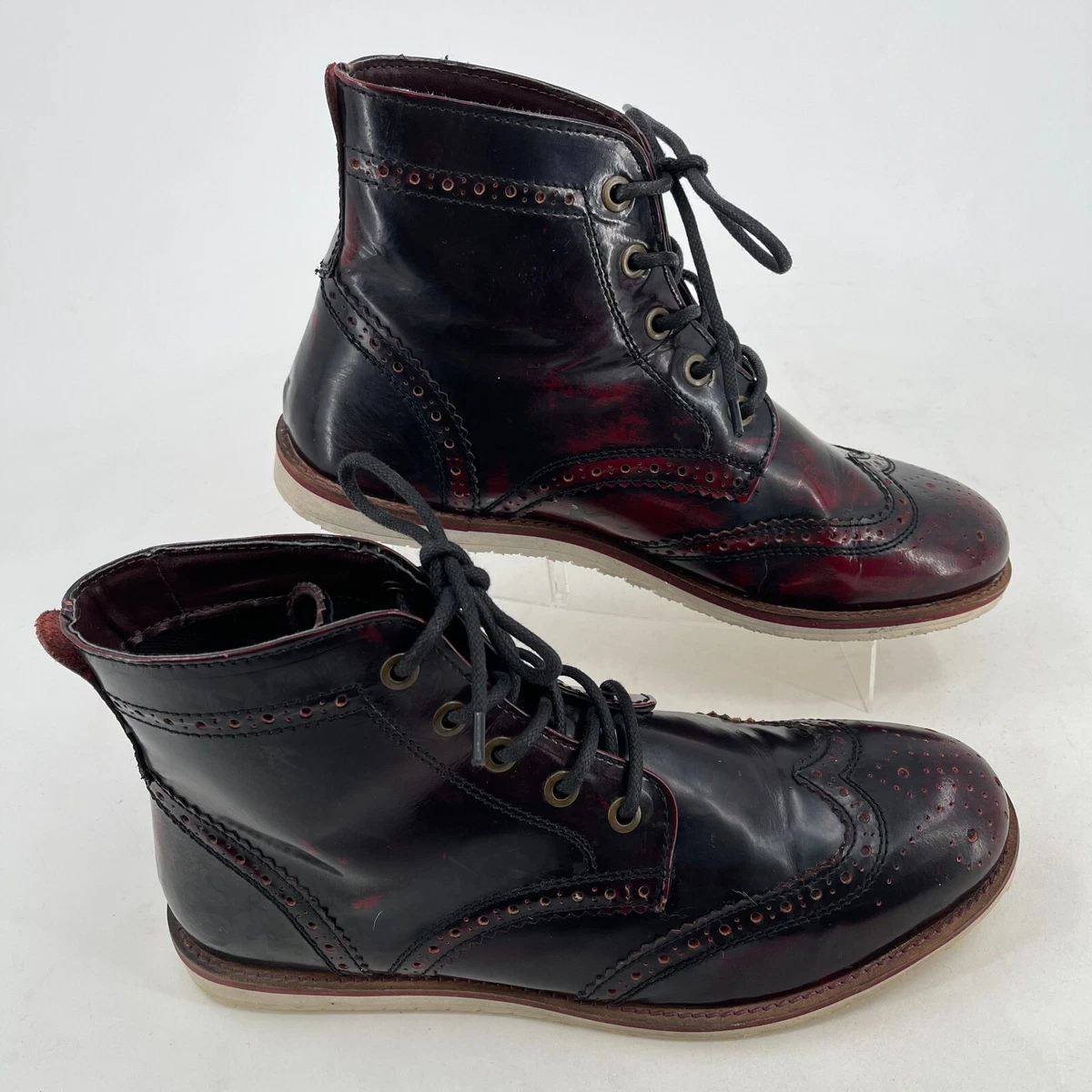 Crevo boardwalk wingtip boot store
