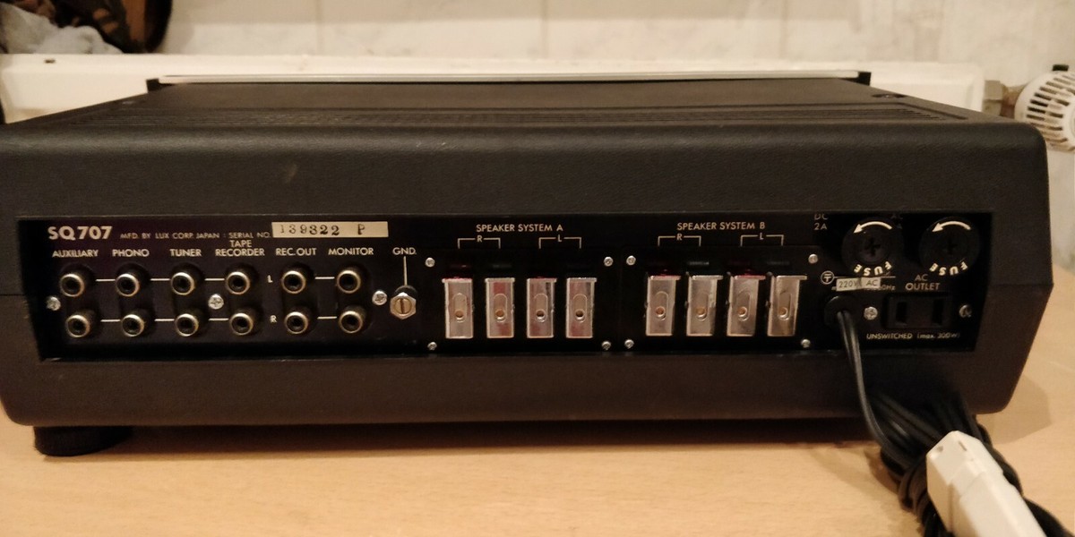 Luxman SQ-707 Solid State Integrated Amplifier (1969) | eBay Luxman SQ-707 Solid State Integrated Amplifier (1969) | eBay