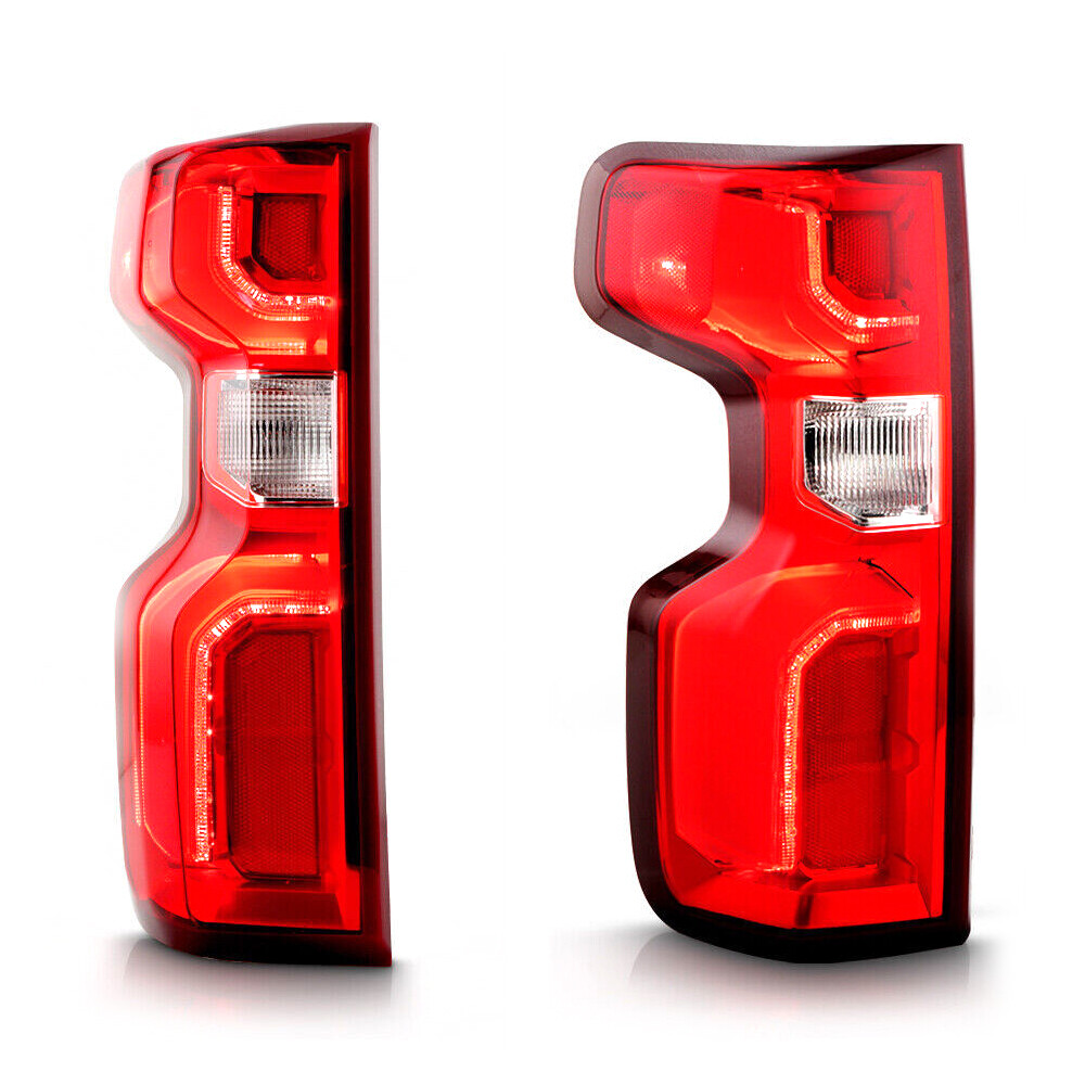 For 2019-2021 Chevy Silverado 1500 LED Tail Light | Left Driver Side Brake Lamp | Direct Replacement TML1787832MT