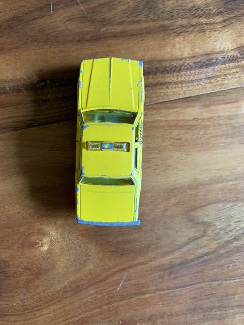 VINTAGE MAJORETTE CHEVY IMPALA #240 YELLOW TAXI CAB CHEVROLET | eBay