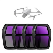 K F CONCEPT 4Pack ND8 ND16 ND32 ND64 Neutral Density Filters Set for DJI Air 3S