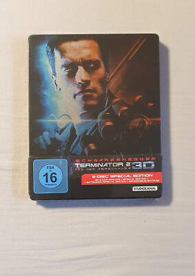 Terminator 2 - Tag der Abrechnung - Steelbook 3D Blu-Ray - Neu OVP