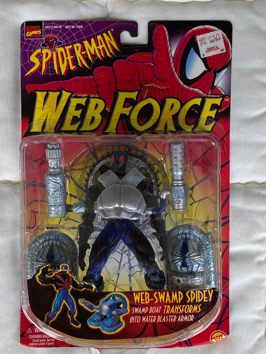 TOYBIZ  スパイダーマン〈 ウェブスプラッシャー スパイダーマン 〉 トイビズ スパイダーマン ウェブスプラッシャー シャーク