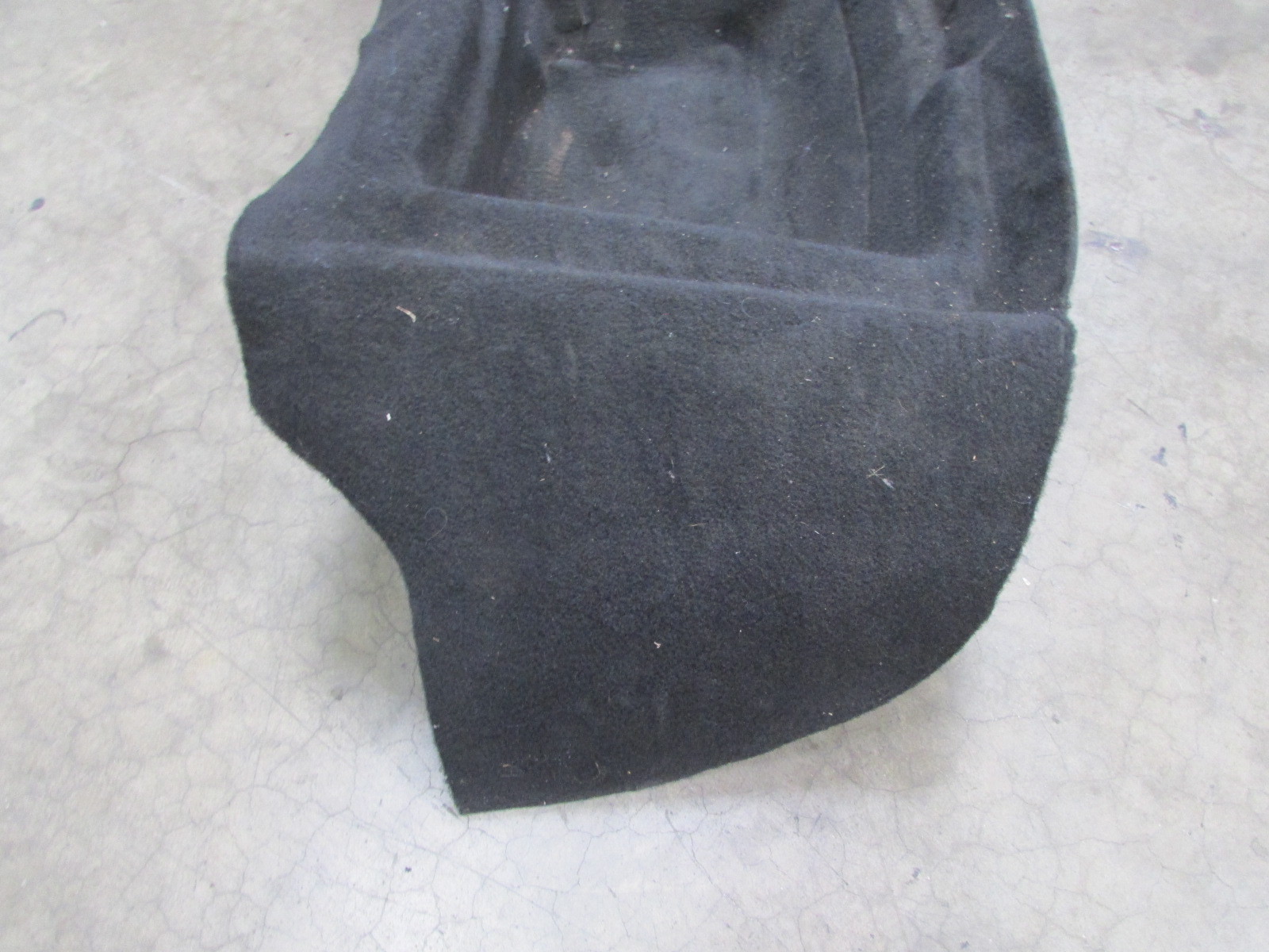 Ferrari 550, Trunk Carpet Bottom, Black, Used, P/N 66076700