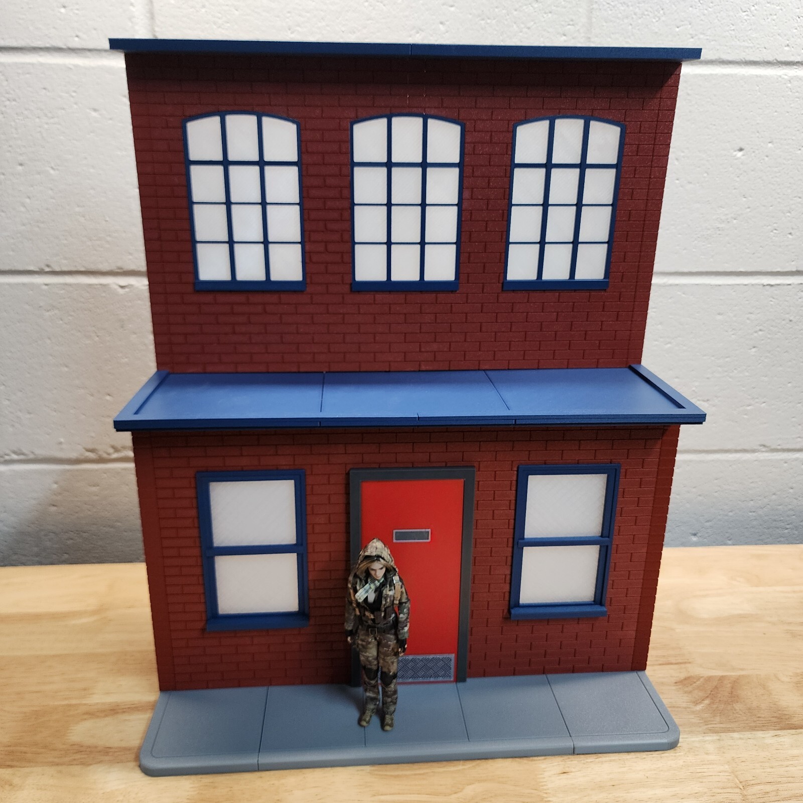 Scaled-3D 1/12 Street Scene Diorama Perfect For NECA, Mezco Toy, S.H figuarts...