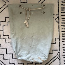 Vintage Large Seafoam Green Stuff Sea Bag