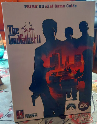 The Godfather II Prima's Official Game Guide with Map+Poster [SEALED/BRAND NEW]