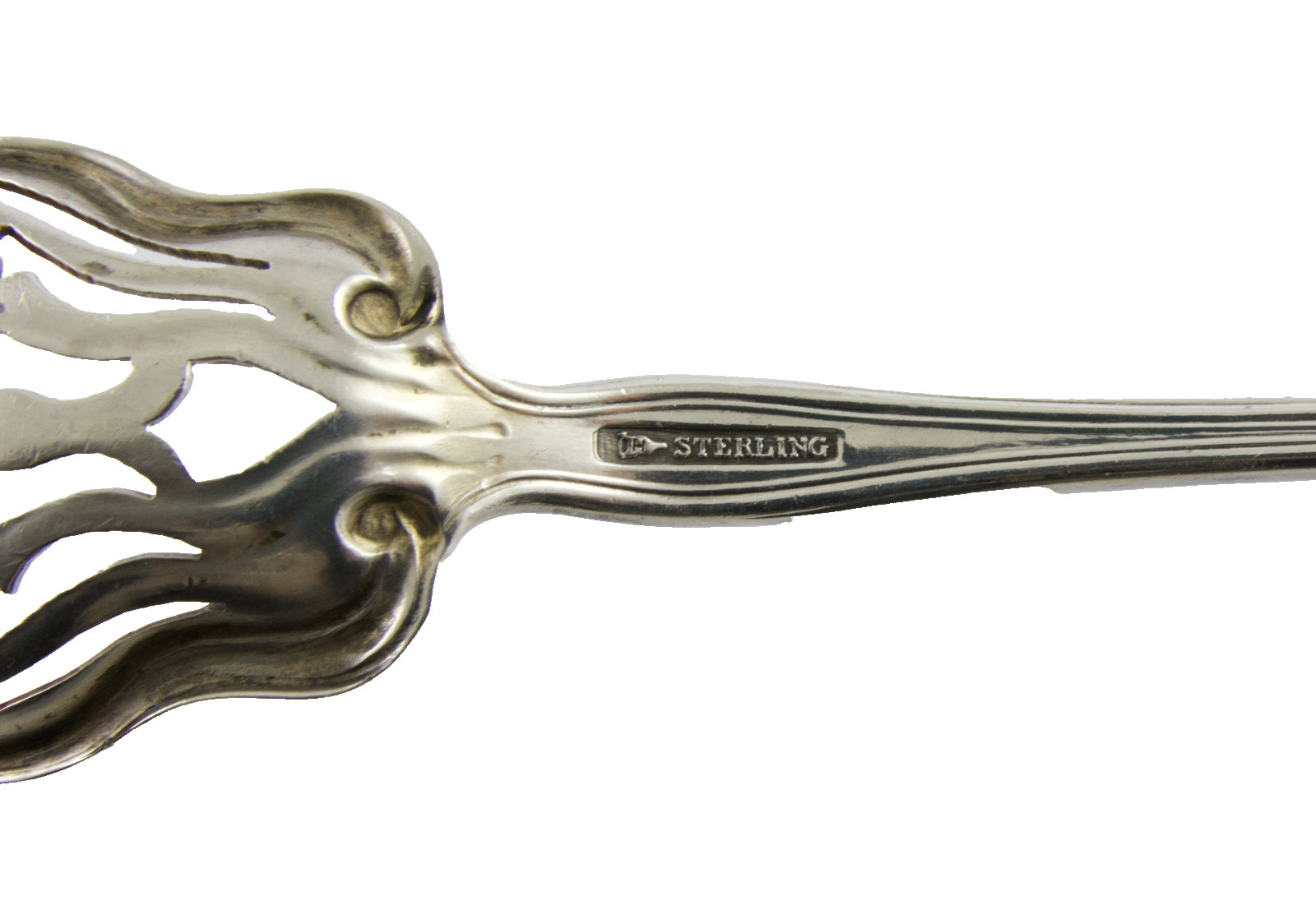 Mechanics Silver/ Watson & Newell Co Sterling Mount Vernon Sugar Sifter Spoon