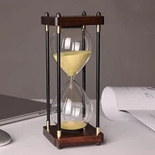 Premium Large Hourglass Sand Timer 60 Minutes Sandglass Clock Sandglass Timer