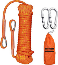 8Mm Static Climbing Rope: Heavy Duty Outdoor Rock Climbing Rope for Arborist Tre