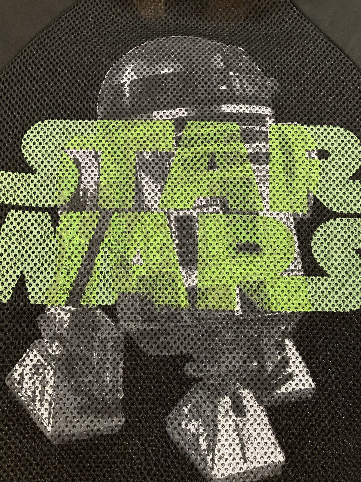 Star Wars Black Mesh Jacket, Polyester/Spandex, S… - image 6