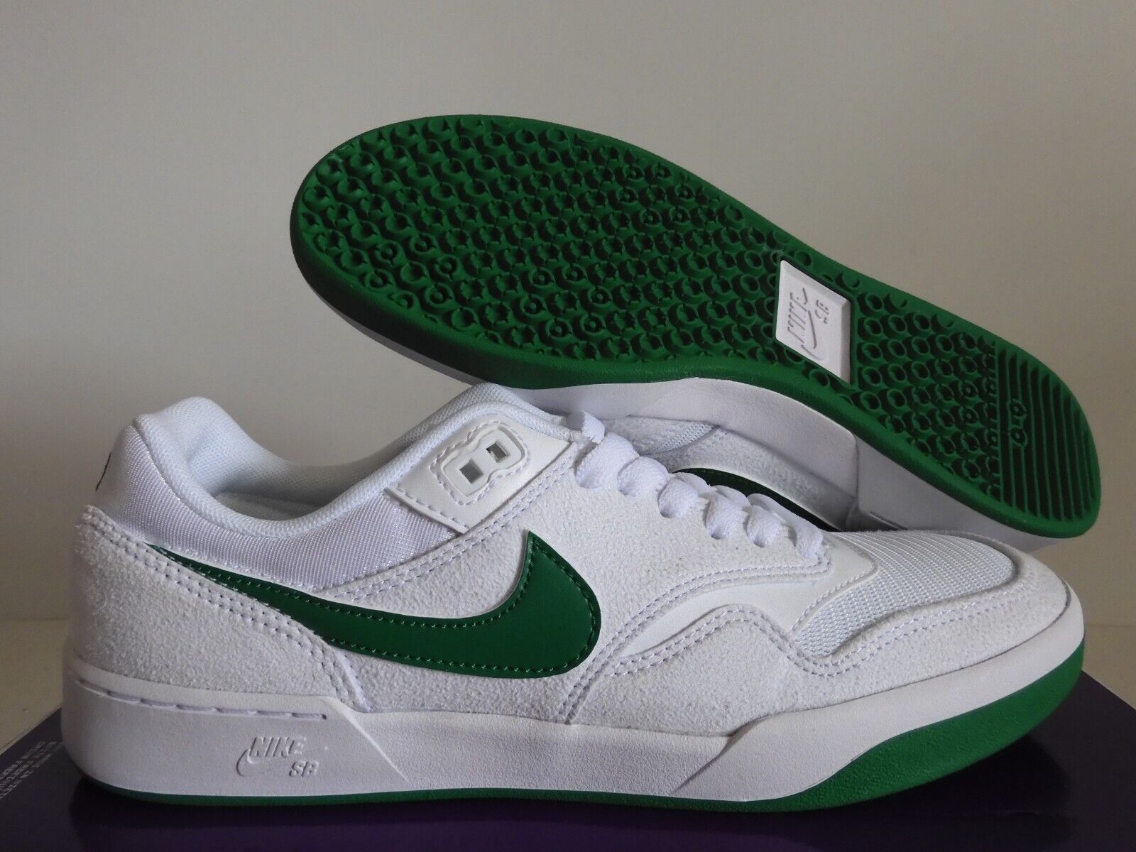 Size 9 - Nike GTS SB White Green for sale | eBay