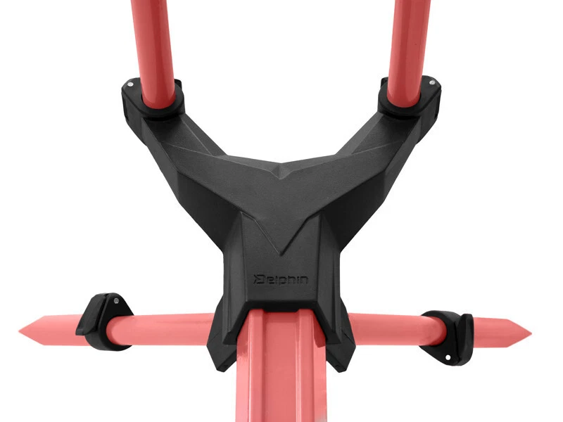 Rod Pod Delphin Bronx Stalx Reina + Bolso Carp Barra de Vaina Fucsia Rosa Girly - Imagen 4 de 4