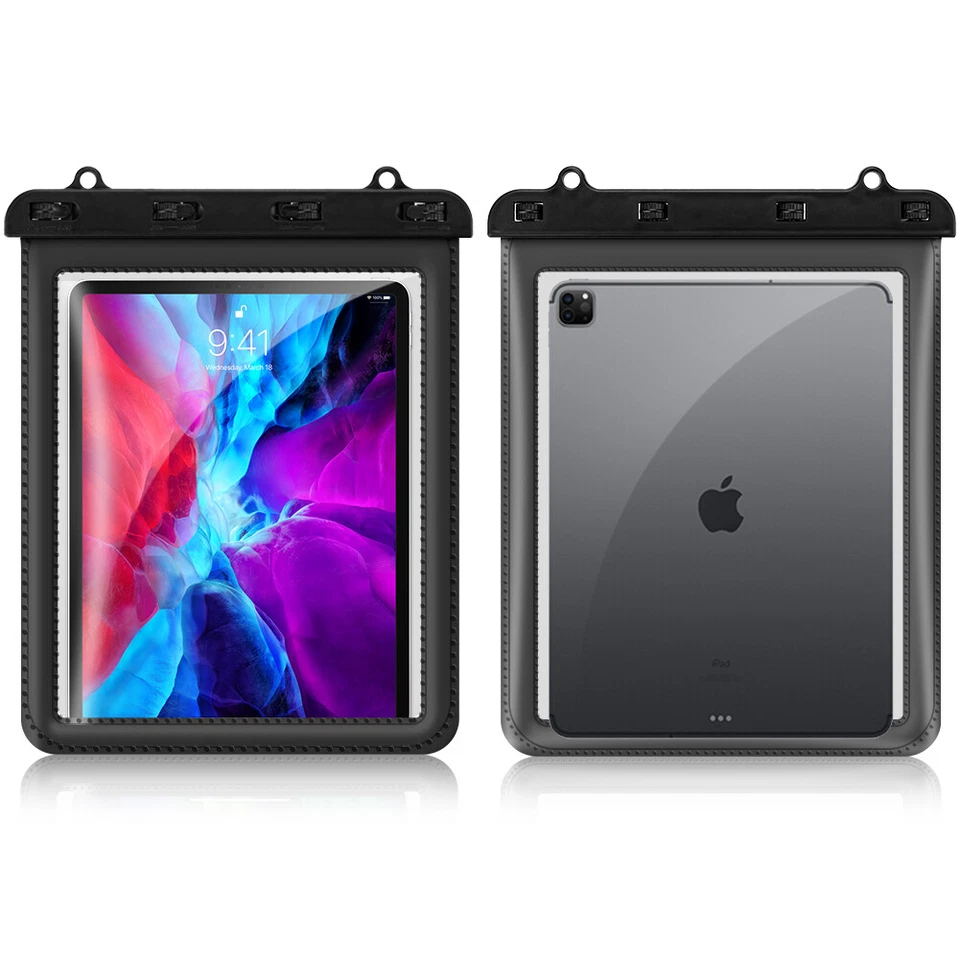 Funda Resistente al Agua Tablet Bolsa Seca con Cordón Hasta 11.5" para Apple iPad Foto 2 de 4